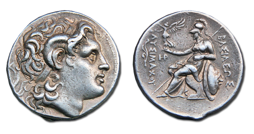 KINGDOM of THRACE. Lysimachos, 305-281 BC. AR Tetradrachm | Greek