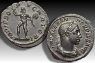 Ancient Coins - AR denarius Severus Alexander, Rome circa 232 A.D. - mint state, struck from fresh dies -