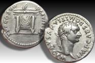 Ancient Coins - AR denarius Domitian / Domitianus, Rome mint late 81 A.D.