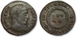 Ancient Coins - AE follis Constantine I The Great, Thessalonica mint - mintmark TS Γ VI - circa 320-324 A.D.