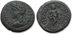 Ancient Coins - AE 20mm Commodus, Moesia Inferior, Dionysopolis 180-193 A.D. - Herakles with club and lion's skin -