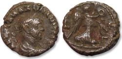 Ancient Coins - 18mm BI tetradrachm Maximian / Maximianus, Egypt, Alexandria, dated RY 3 = 287-288 A.D. - Nike with wreath -