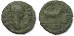 Ancient Coins - AE 16 (assarion) Septimius Severus, Moesia Inferior - Nikopolis ad Istrum 193-211 A.D. -- bull --