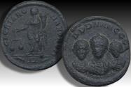 Ancient Coins - Æ Solidus weight or Exagium, Theodosius I or II / Arcadius / Honorius, circa 395-405 A.D.