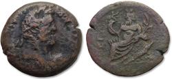 Ancient Coins - AE 34mm drachm Antoninus Pius, Alexandria, Egypt - dated RY 18 = 154-155 A.D.
