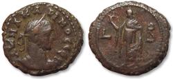 Ancient Coins - 20mm BI tetradrachm Carinus, Egypt, Alexandria - dated RY 2 = 284-285 A.D. -