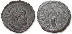 Ancient Coins - BI silvered antoninianus Postumus, Lugdunum (Lyon) mint circa 263-265 A.D. - FELICITAS AVG reverse -