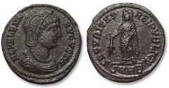 Ancient Coins - AE follis Helena Augusta, Heraclea mint 2nd officina circa 325-326 A.D. - mintmark SMHB -