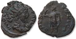 Ancient Coins - Antoninianus Tetricus I, Romano-Gallic Emperor, Trier or Cologne mint circa 271-272 A.D. - SPES PVBLICA -