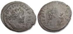 Ancient Coins - Antoninianus Postumus, Cologne 1st half of 268 A.D. - extremely rare "RESTITVOR ORBIS" reverse type