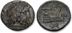 Ancient Coins - AE 16mm coin Kings of Macedon, Demetrios I Poliorketes, uncertain mint in Caria circa 290-286 B.C.
