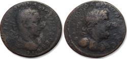 Ancient Coins - Large AE 32mm Maximinus I Thrax, Cilicia, Flaviopolis 235-238 A.D. - Kronos bust on reverse, scarce -