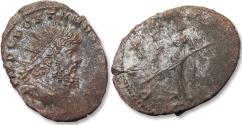 Ancient Coins - Silvered antoninianus Aureolus, Mediolanum (Milan) 3rd officina 268 A.D. - PAX EQVITVM -