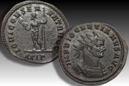 Ancient Coins - Silvered antoninianus Diocletianus, Rome mint 3rd officina 284-305 A.D. - IOVI CONSERVAT AVGG -