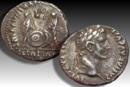 Ancient Coins - AR denarius Augustus, Lugdunum (Lyon) mint circa 2 B.C. - 4 A.D.
