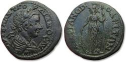 Ancient Coins - AE 27mm Gordian III, Thrace, Hadrianopolis mint 238-244 A.D. - Athena reverse -