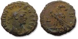 Ancient Coins - Billon Tetradrachm Probus, Egypt, Alexandria, dated RY 7 (AD 281-282) - Eagle left, head right - near EF condition