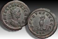 Ancient Coins - Silvered antoninianus Carinus as Caesar, Rome mint - KAZ - January-March 283 A.D. - scarce