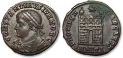 Ancient Coins - Follis Constantine II as Caesar, Antioch mint circa 325-327 A.D. - SMANT∆ -