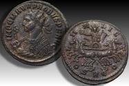 Ancient Coins - Silvered antoninianus Probus, Rome mint circa 277 A.D. - SOLI INVICTO, RЄ -