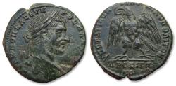 Ancient Coins - Æ 26mm Macrinus, Moesia Inferior, Nikopolis mint 217-218 A.D. - struck under magistrate Statius Longinus -