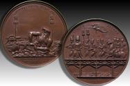 World Coins - 1809 A.D. Napoleon I Bonaparte: Commemorating Battle of Essling and Crossing of the Danube