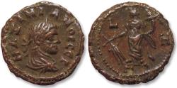 Ancient Coins - 19mm BI tetradrachm Maximianus, first reign, Egypt Alexandria - dated RY 8 = 292-293 A.D., Tyche reverse -