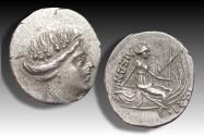 Ancient Coins - AR tetrobol EUBOIA, Histiaia circa 300-200 B.C.