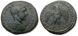 Ancient Coins - AE 27mm Diadumenianus, Moesia Inferior, Nikopolis mint 217-218 A.D. - struck under magistrate Statius Longinus -