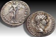 Ancient Coins - AR denarius Trajanus / Trajan, Rome 112-117 A.D.