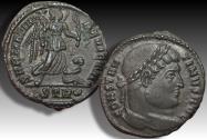 Ancient Coins - Follis Constantine I The Great, Treveri (Trier) 2nd officina - STRᴗ - circa 323-324 A.D.