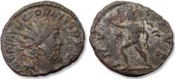 Ancient Coins - Silvered antoninianus Victorinus, Colognia Agrippinensis or Treveri mint circa 269 A.D. - INVICTVS -
