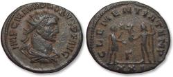 Ancient Coins - AE antoninianus Probus, Antioch mint 276-282 A.D. - CLEMENTIA TEMP with Γ in field -
