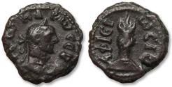 Ancient Coins - 19mm BI tetradrachm DIVUS Carus, Egypt, Alexandria 283-285 A.D. - struck under Numerian and Carinus