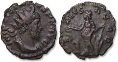 Ancient Coins - Antoninianus Tetricus I, Romano-Gallic Emperor, Trier or Cologne mint circa 272-273 A.D. - SALVS AVGG -