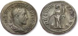 Ancient Coins - AR denarius Maximinus I Thrax, Rome mint 235-238 A.D. - PROVIDENTIA AVG -