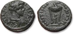 Ancient Coins - 17mm AE assarion Geta as Caesar, Moesia Inferior, Marcianopolis 198-209 A.D.