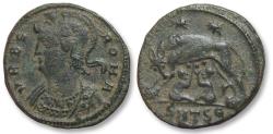 Ancient Coins - AE follis Constantine I, City Commemorative, Thessalonica mint circa 330-335 A.D. - mintmark SMTSЄ