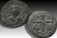 Ancient Coins - 24mm AE follis Anonymous issue, attributed to Nicephorus III, Constantinople mint circa 1078-1081 A.D.