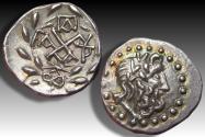 Ancient Coins - AR hemidrachm Achaian League, Elis circa 88-30 B.C. - with collector's tickets -