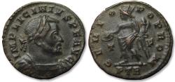 Ancient Coins - AE follis Licinius I, Treveri (Trier) mint 310-313 A.D. - mintmark PTR -