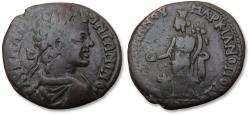 Ancient Coins - AE 28mm (tetrassarion) Caracalla, Moesia, Marcianopolis - struck under Flavius Ulpianus, legatus consularis circa 209-211 A.D.