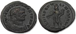 Ancient Coins - Follis Maximianus - 29mm - Londinium (London) circa 300-305 A.D. - no mintmark - GENIO POPVLI ROMANI -