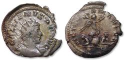 Ancient Coins - AR antoninianus Gallienus, Colonia Agrippinensis (Cologne) mint 257-258 A.D. - VICT GERMANICA - Victory over the Germans