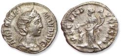 Ancient Coins - AR silver denarius Julia Mamaea, Rome mint circa 232 A.D. - FECVND AVGVSTAE -