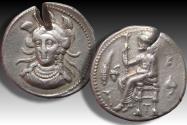 Ancient Coins - AR silver stater Cilicia, Tarsos mint circa 333-323 B.C. - Balakros as satrap -