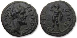 Ancient Coins - Æ 19mm Septimius Severus, Thrace, Perinth / Perinthos 193-211 A.D. - Athlete crowning himself as victor -