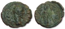Ancient Coins - AE 18 (assarion) Septimius Severus, Moesia Inferior -- Nikopolis ad Istrum 193-211 A.D. --Athena--