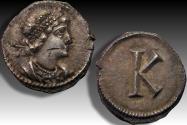 Ancient Coins - AR 1/3 siliqua with features of Helena or Fausta, Constantinople mint circa 330 A.D. - rare little coin -