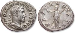 Ancient Coins - AR denarius Maximinus I Thrax, Rome mint circa 235-238 A.D. - PAX AVGVSTI -